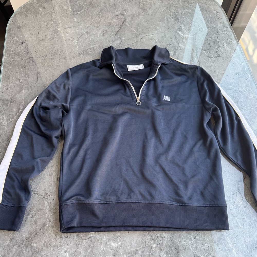 Ami Alexandre Matiussi quarter zip